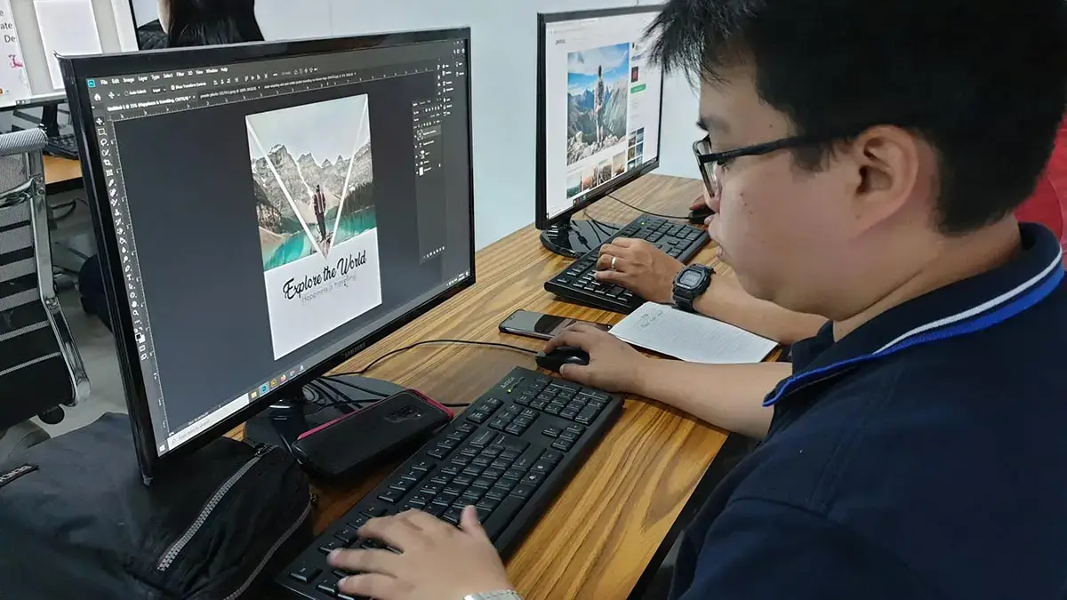 adobe photoshop illustrator tesda graphic design course training philippines