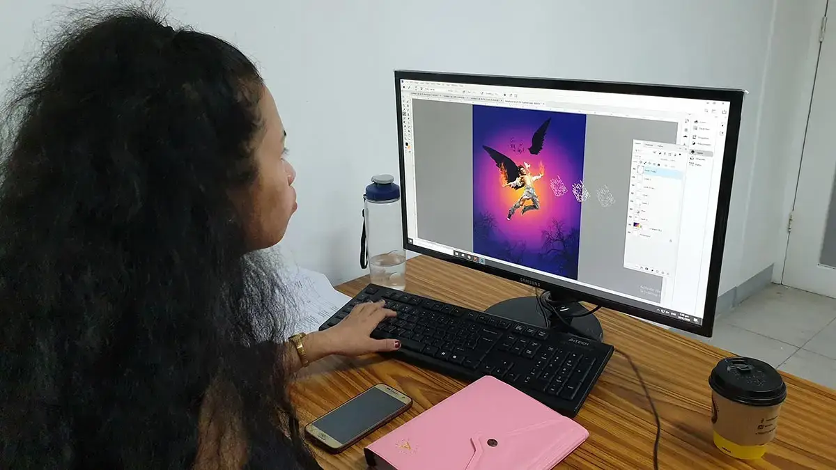 adobe photoshop visual graphic design nc iii course training philippines