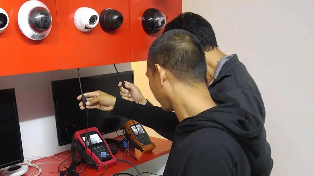 cctv cyber certification in security fiber optic solar power training course Philippines