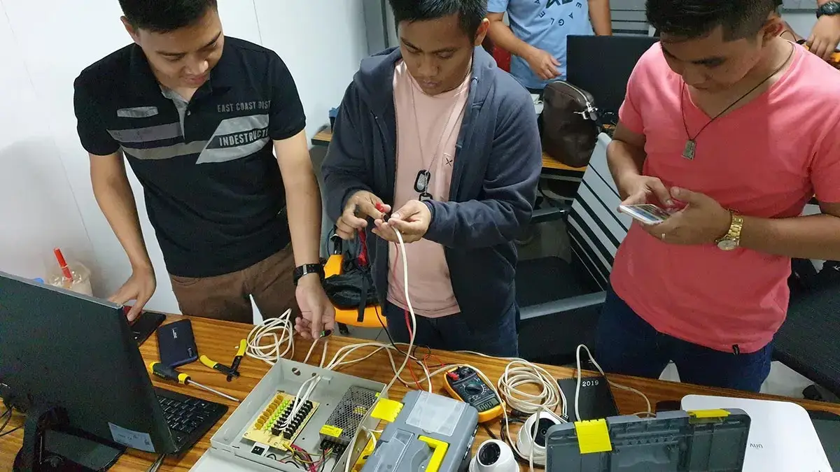 cctv network security operator solar power fdas training course philippines