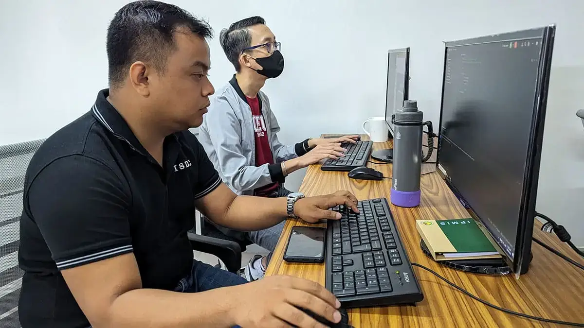 Python Training Philippines Students doing hands-on exercises photo